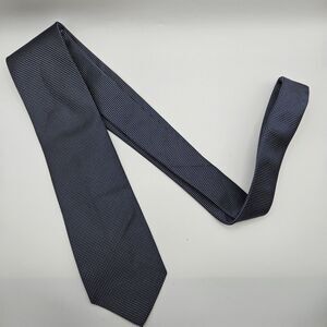 Polo Ralph Lauren Blue White Polka Dot All Silk Quiet Luxury Tie 59x3.25"